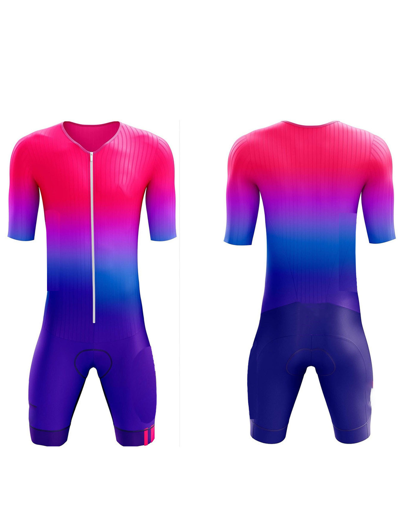 Cycling Commuter Clothing - Combinaison de Triathlon d'équipe pour hommes,