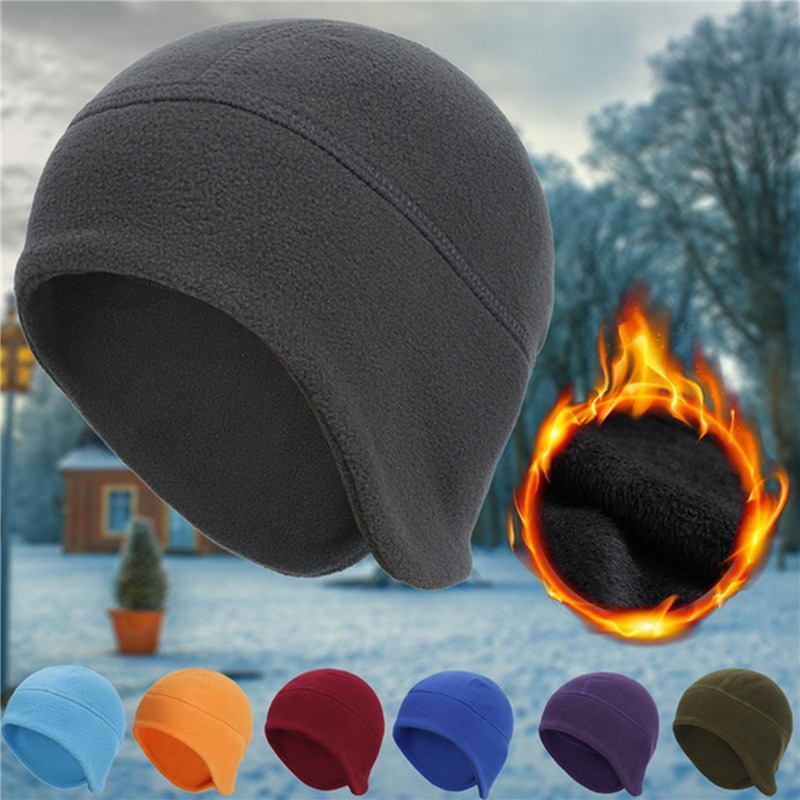 Winter Cycling Commute - Chapeau à oreillettes en polaire cyclisme