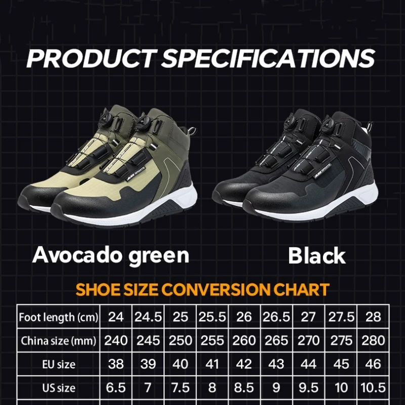 Cycling Commute Shoes - Bottes de motocross confortables pour hommes