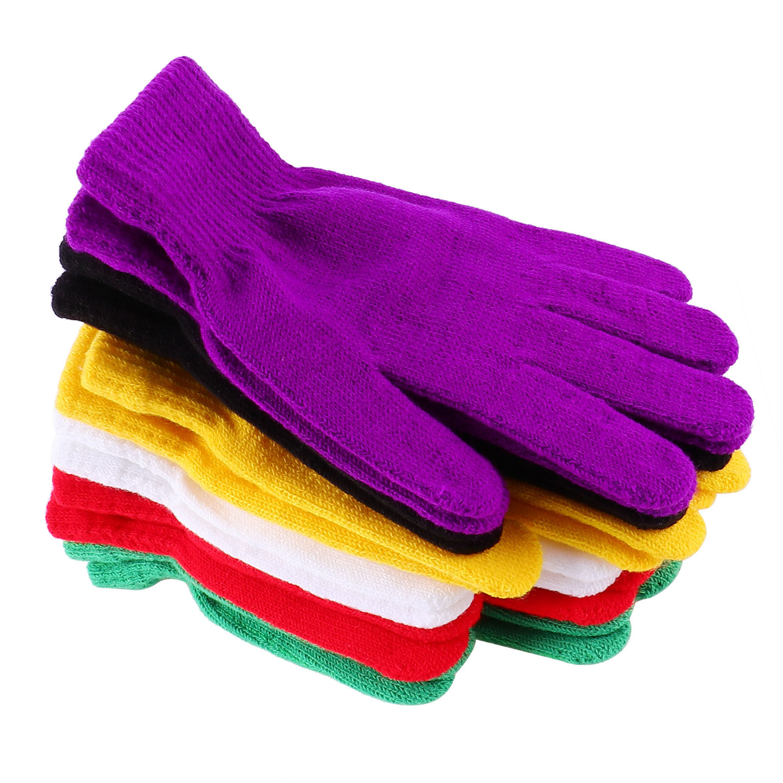 Winter Cycling Commute - 6 paires de gants tricotés chauds