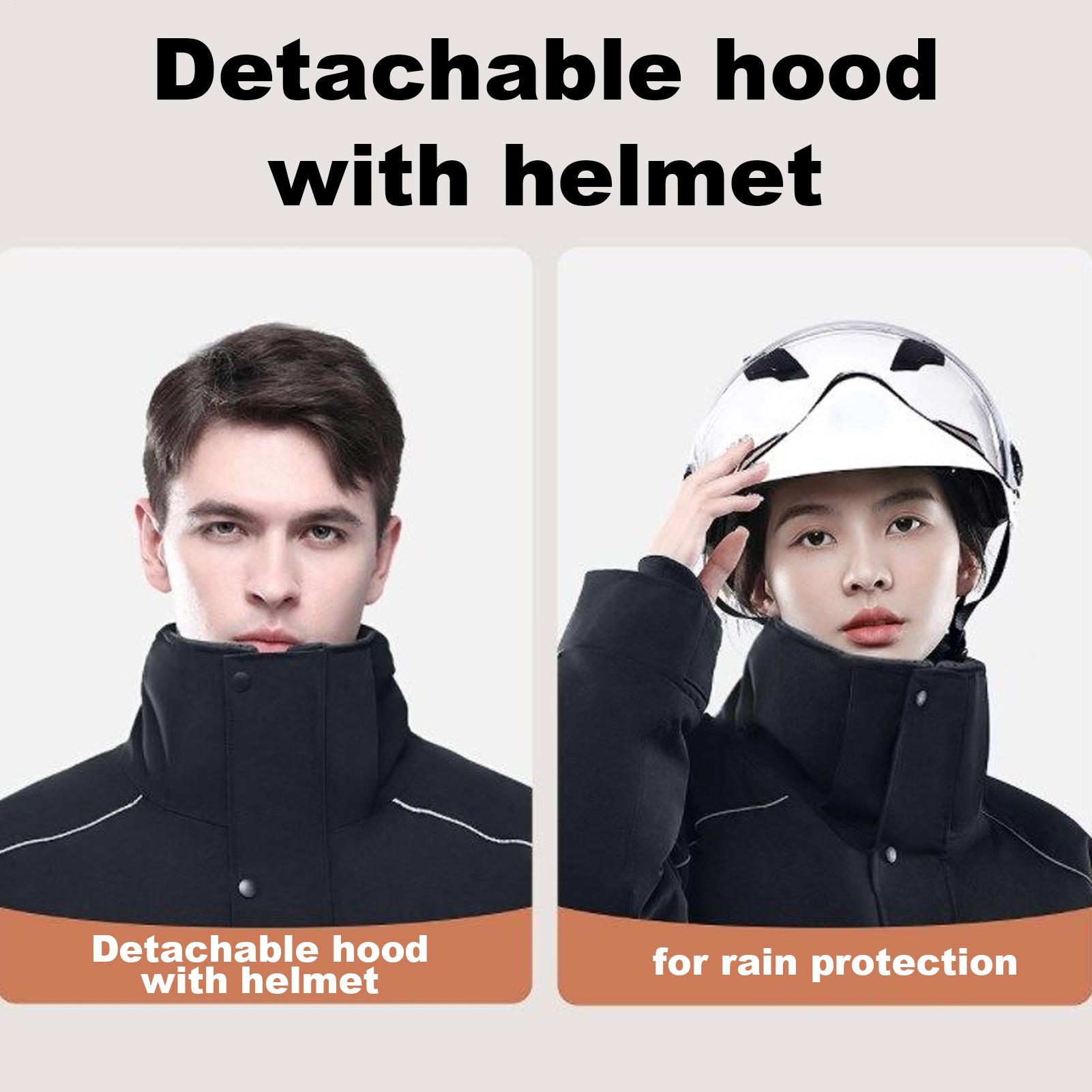 Winter Cycling Commute - Veste d'hiver pour moto, vêtements chauds