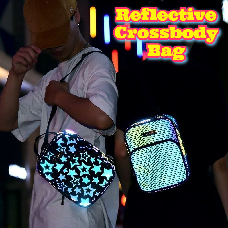 Cycling Commute Backpack - Sac à bandoulière réfléchissant polyvalent sport