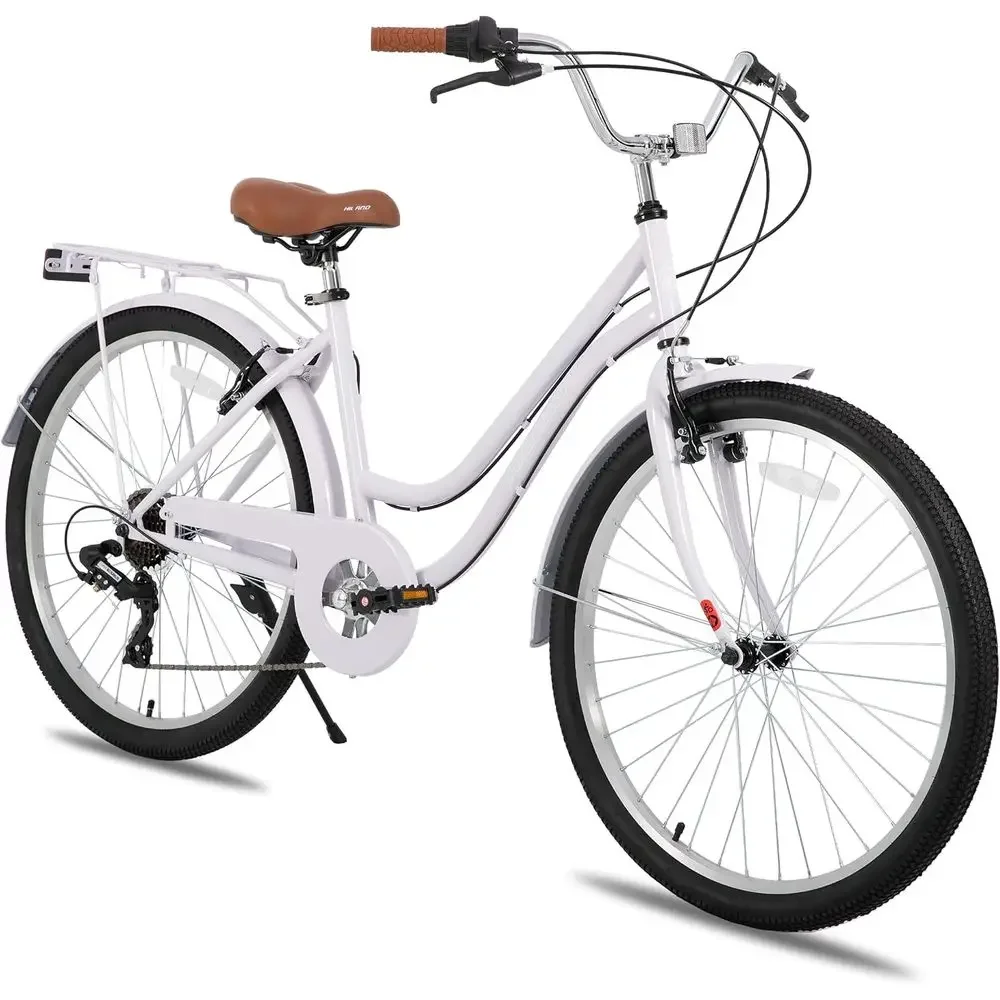Cycling Commute Speed - Vélo Cruiser 7 vitesses à cadre