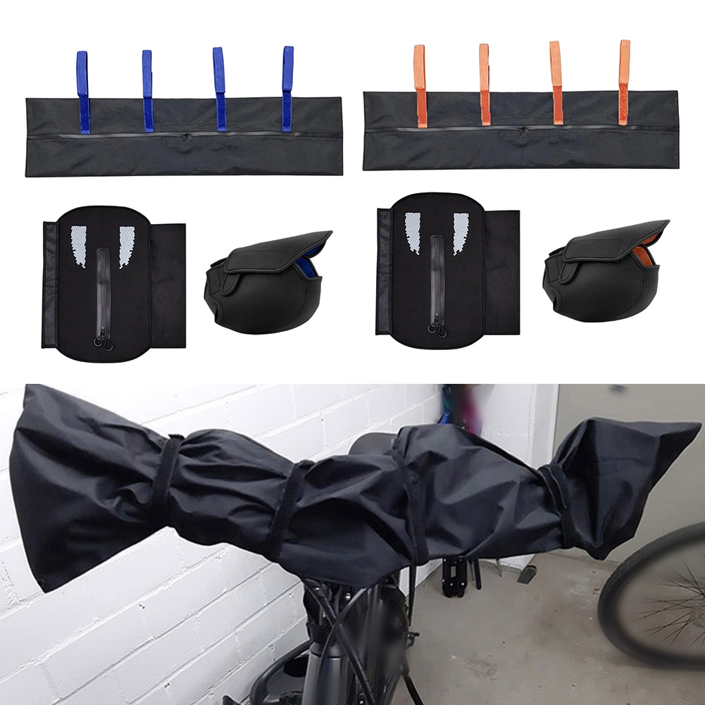 Cycling Commute Gear - Ensemble de housses réfléchissantes pour vélo