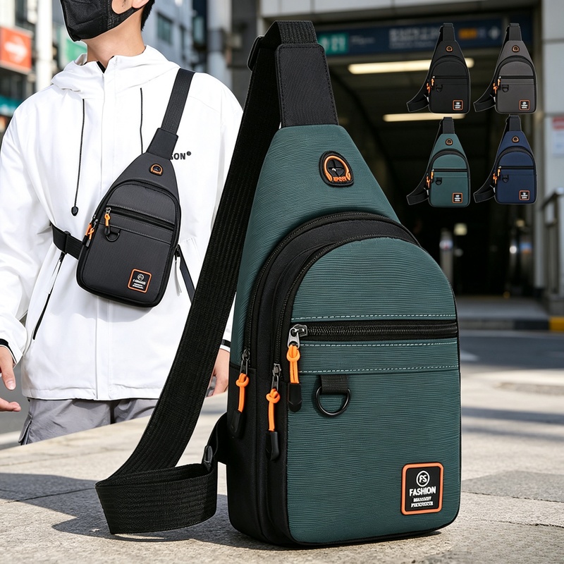 Cycling Commute Backpack - Sac de poitrine sportif imperméable pour