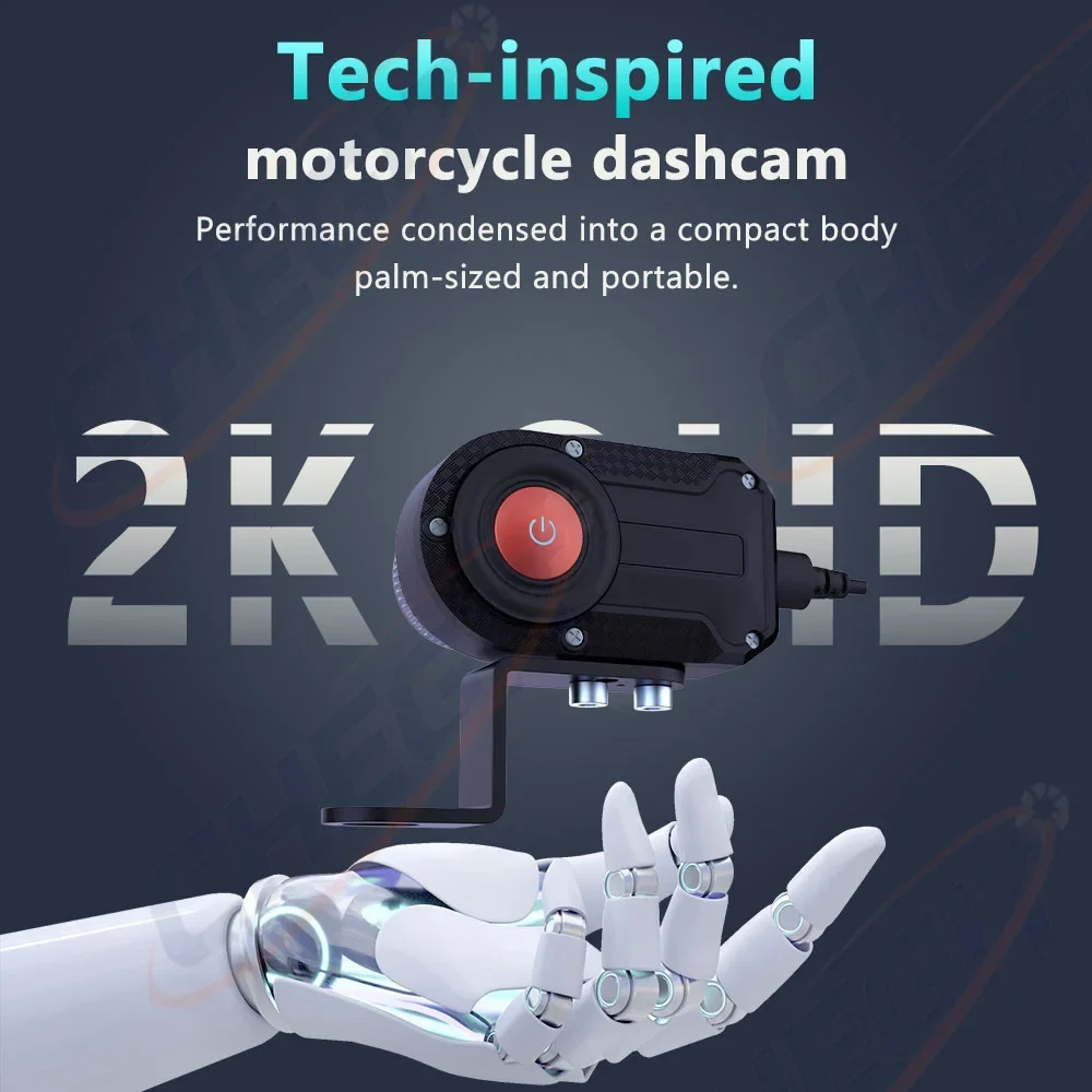 Caméra DVR Moto 2K HD WiFi Éta - Cycling Loop avis et prix