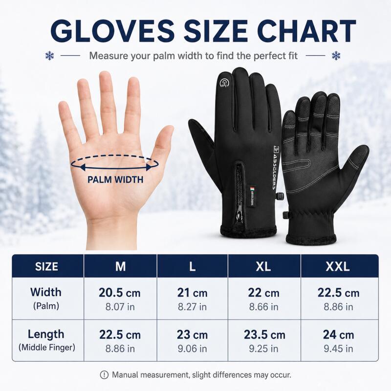 Gants d'hiver chauds à écran t - Winter Cycling Commute avis et prix