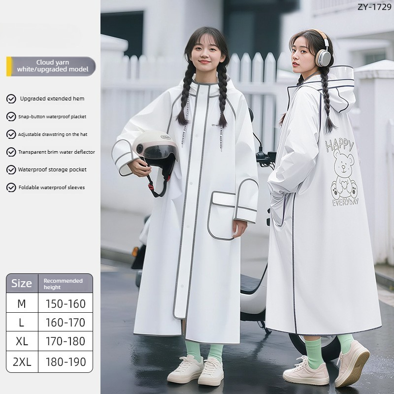 Poncho de pluie imperméable en - Cycling Commute Rain avis et prix