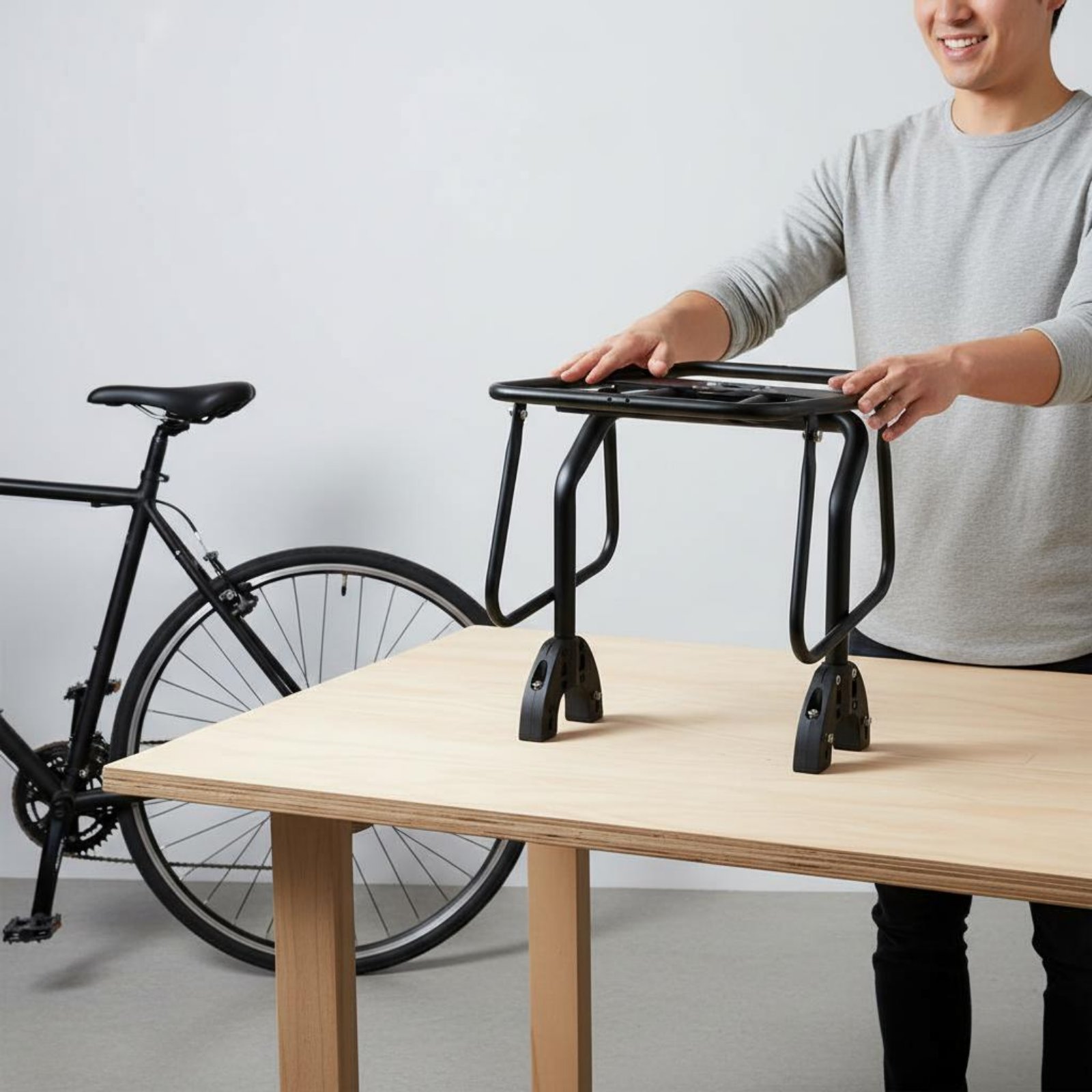 Porte-bagages de vélo à fixati - Cycling Commuting avis et prix