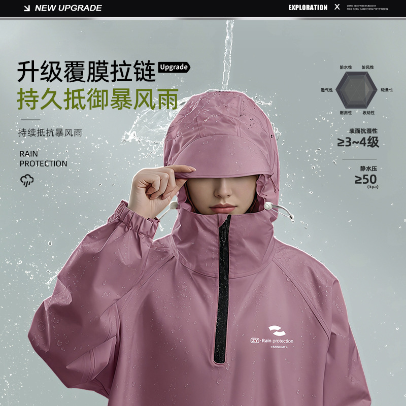 Imperméable unisexe à manches  - Cycling Commute Rain avis et prix