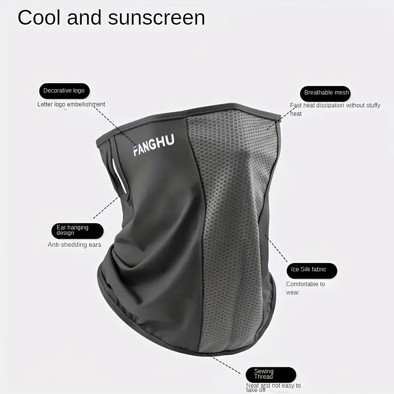 Masque de cyclisme demi-visage - Cycling Loop avis et prix