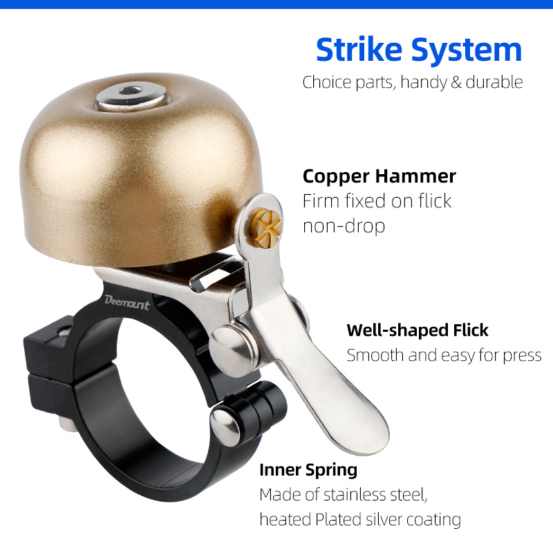 Deemount vélo anneau en laiton - Bell Handlebar Ring avis et prix