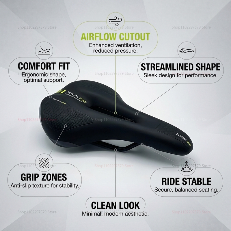 Coussin de selle de vélo génér - Commuting On Mountain Bike avis et prix