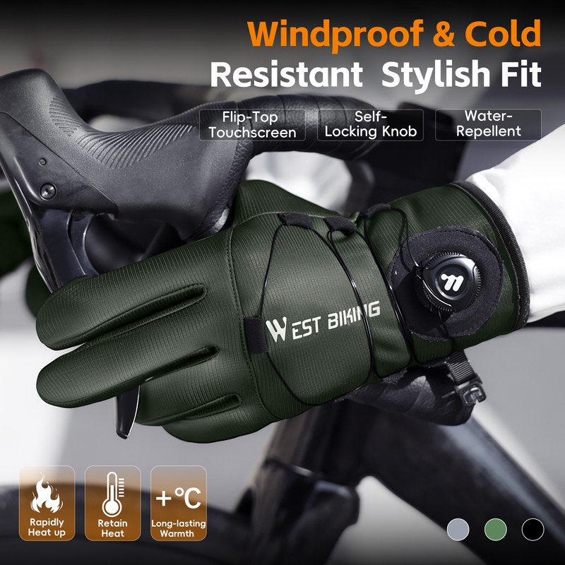 Gants de vélo d'hiver magnétiq - Winter Cycling Commute avis et prix
